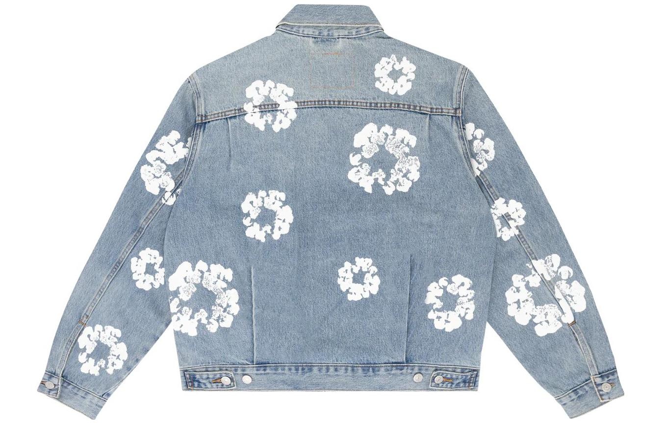 Denim Tears x Levi's Type-2 All Over Wreath 'Light Denim' 802-0003-30 - 2