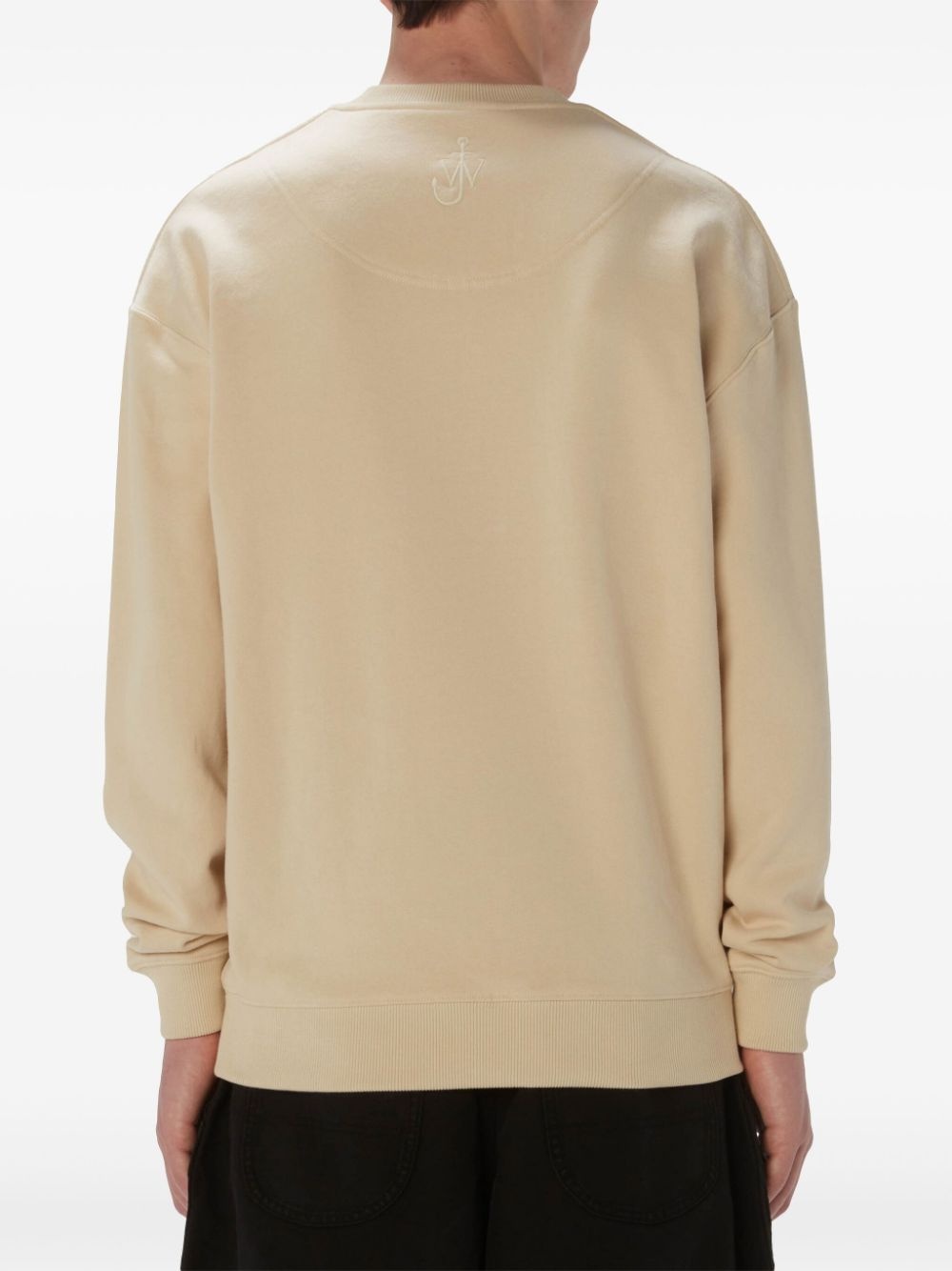 floral-print organic cotton sweatshirt - 4