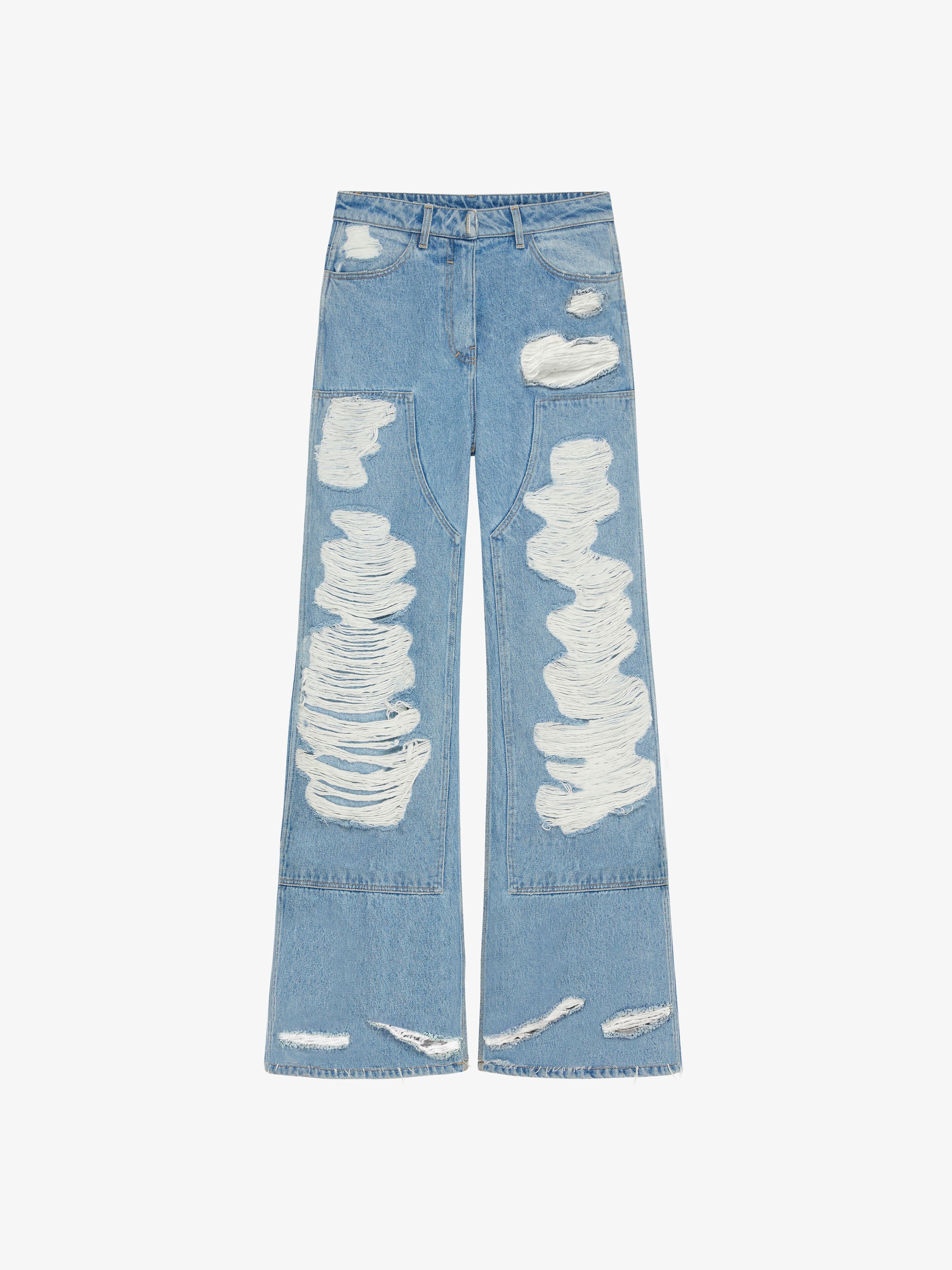 Givenchy Destroyed Workwear Jeans