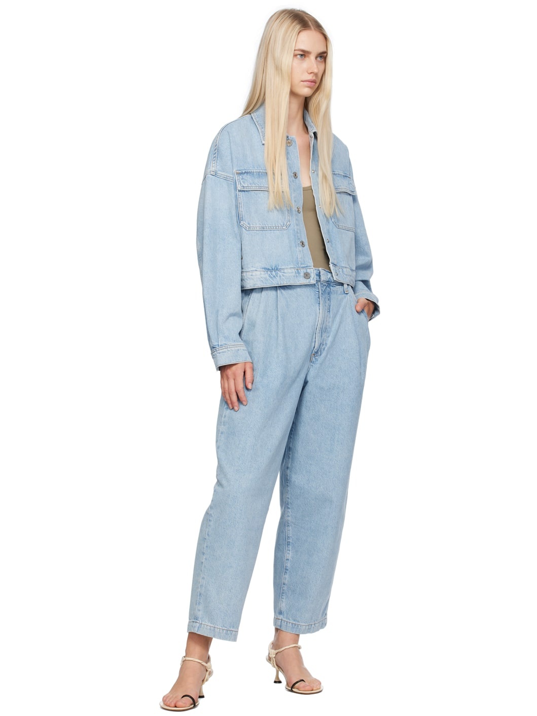 AGOLDE Blue Becker Jeans | REVERSIBLE