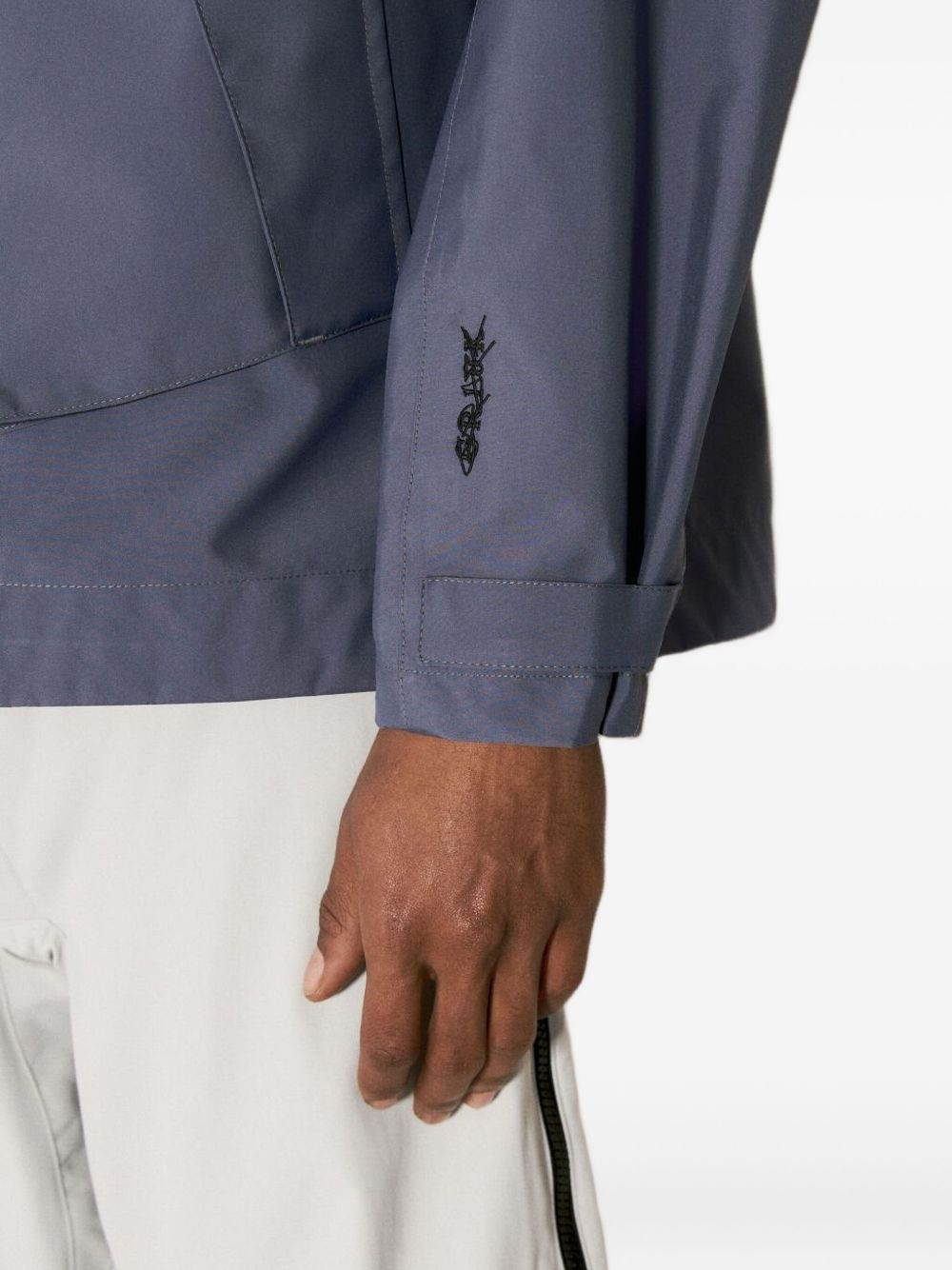 logo-embroidered jacket - 5