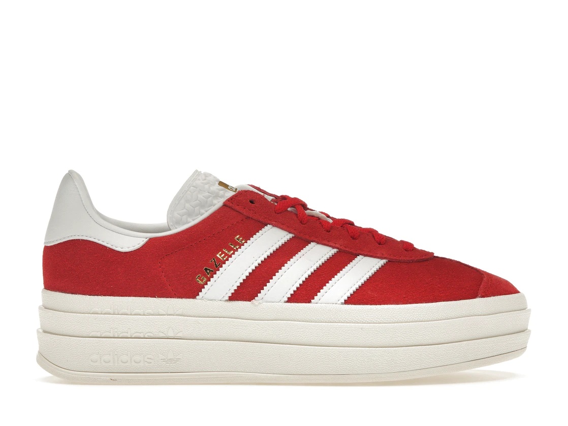 adidas Gazelle Bold Red Cloud White (Women's) - 1