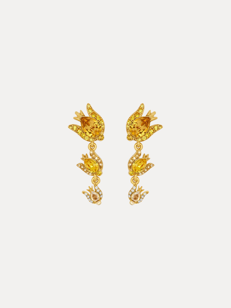 CRYSTAL ROSE DROP 벨트 - 1