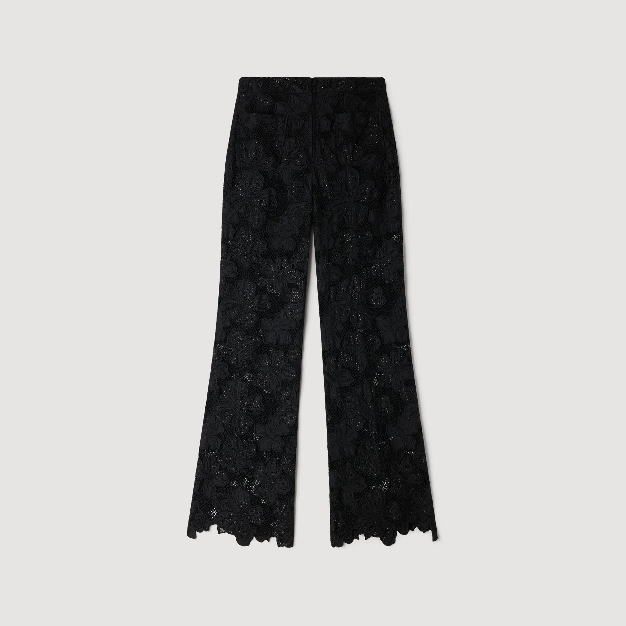 GUIPURE LACE TROUSERS - 1