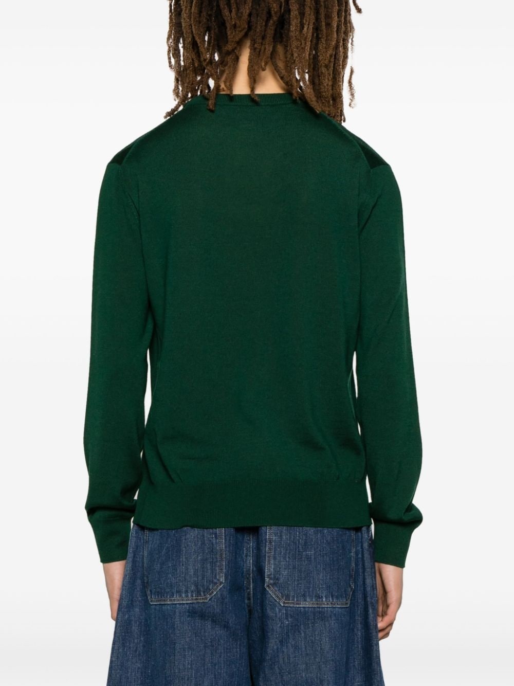 Gucci Maglione Con Logo Ricamato Sul Fianco - 5