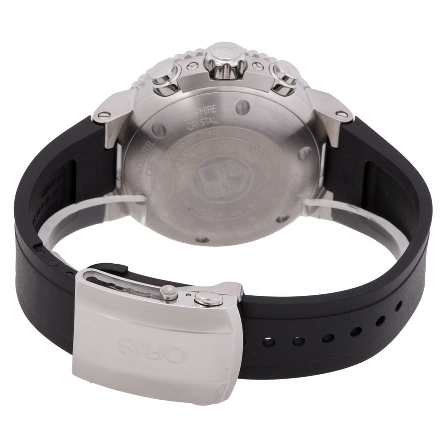 Oris - Oris Aquis Depth Gauge Chronograph Automatic Black Dial Men's Watch 01 774 7708 4154 - 3