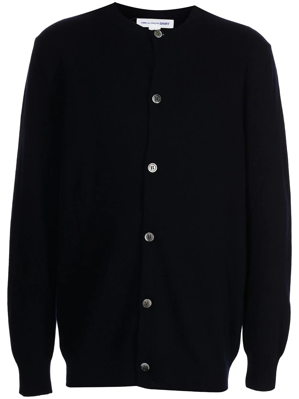 buttoned wool cardigan - 1