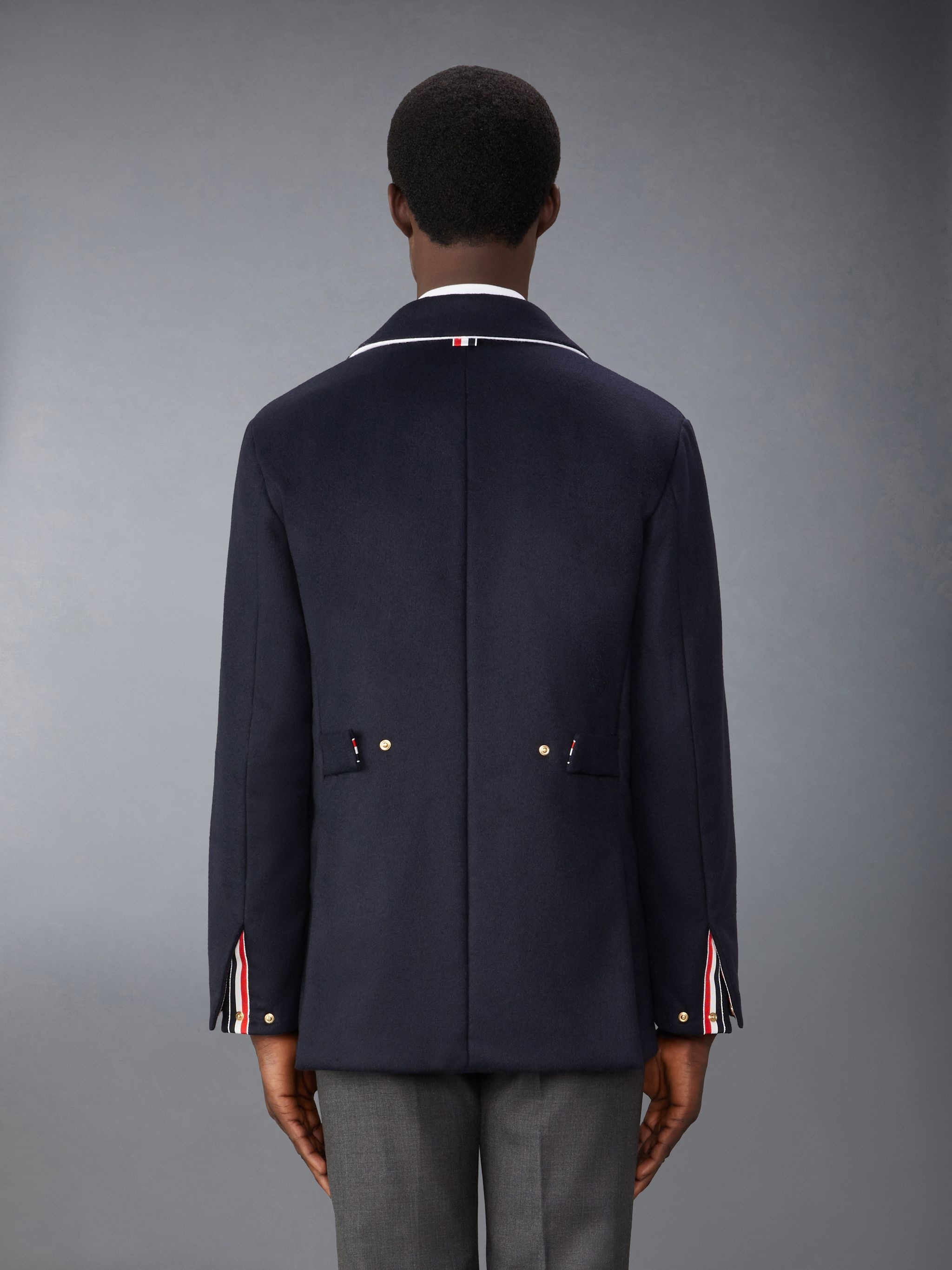 Down Filled Cashmere Elongated Sack Jacket - 2