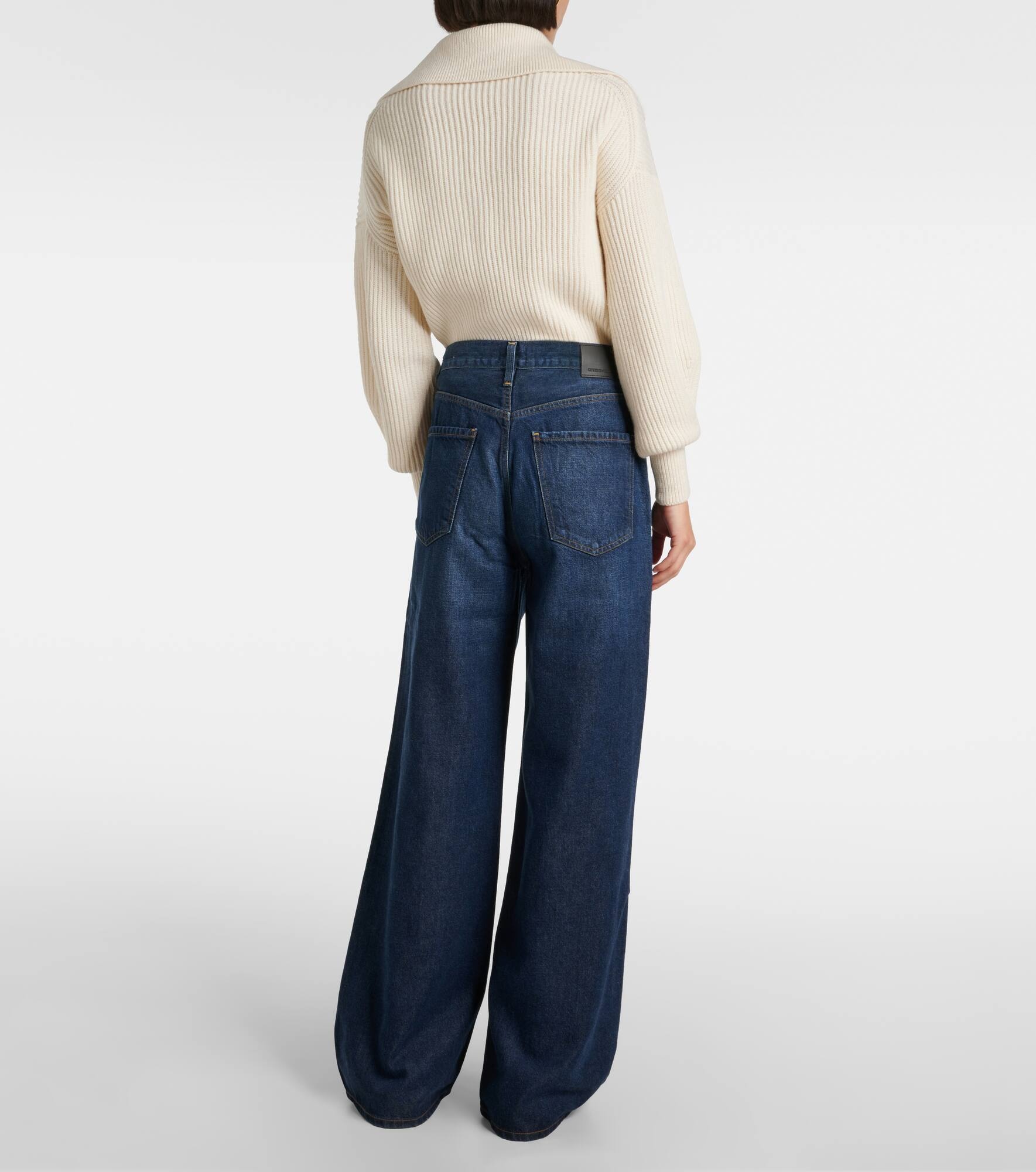Paloma high-rise wide-leg jeans - 3