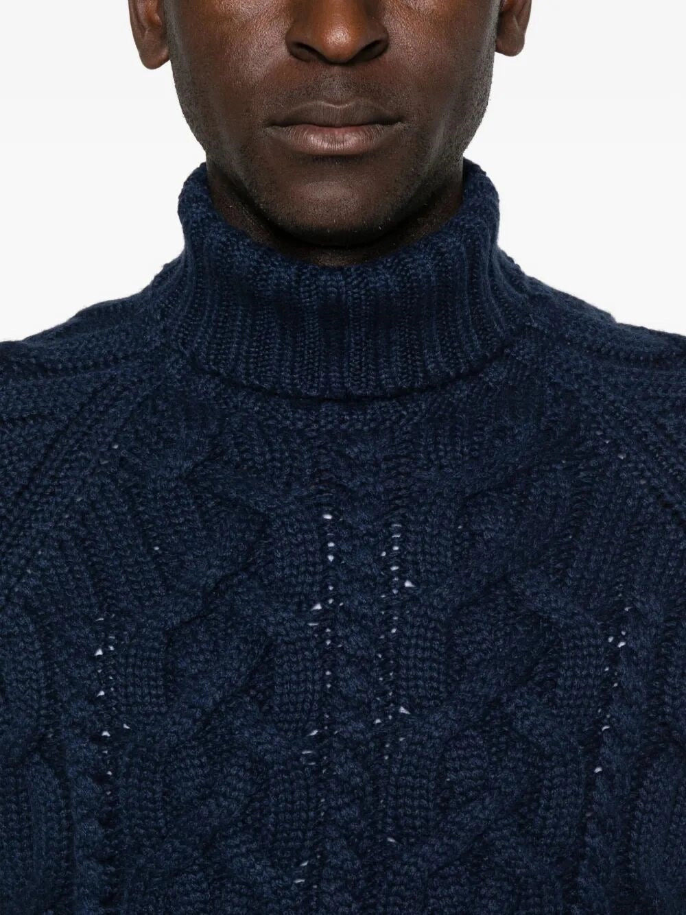 Brunello Cucinelli Men Cashmere Turtle-Neck Sweater - 5
