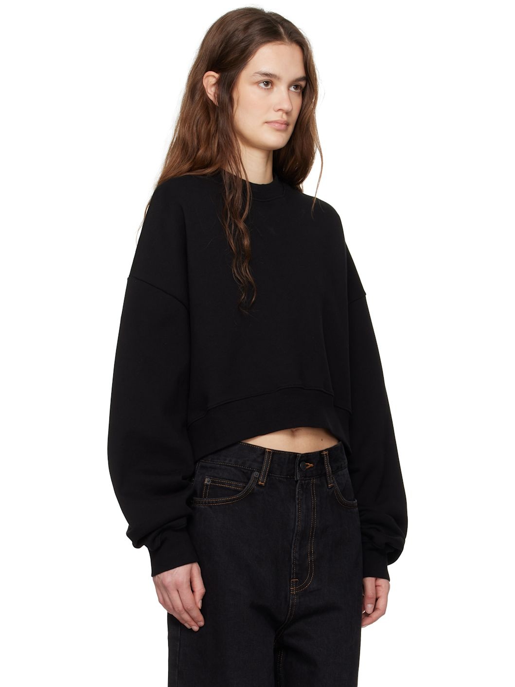 Black Hailey Bieber Edition HB Track Sweatshirt - 2