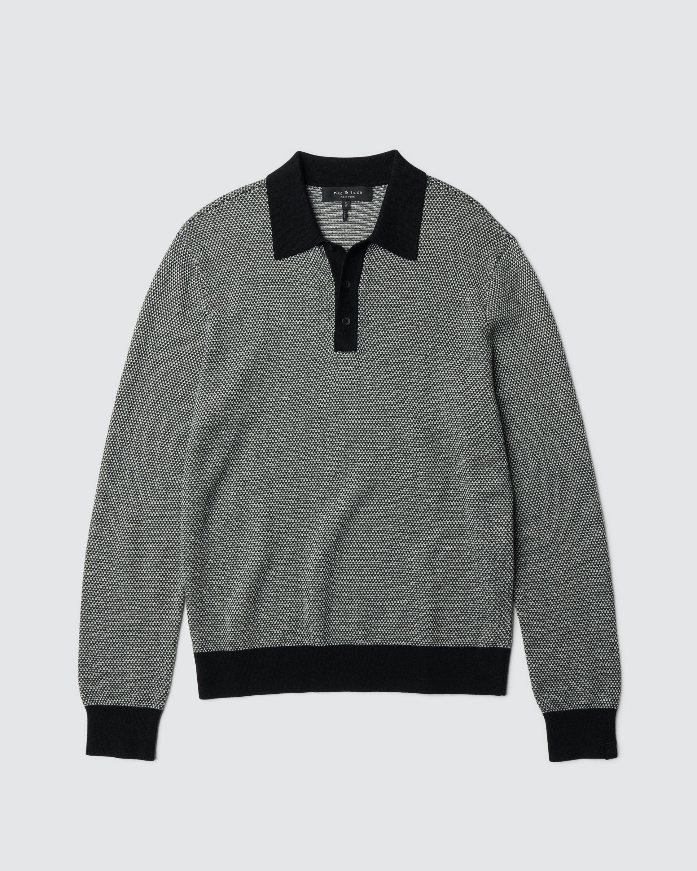 Harrow Wool Cotton Polo
Classic Fit - 1