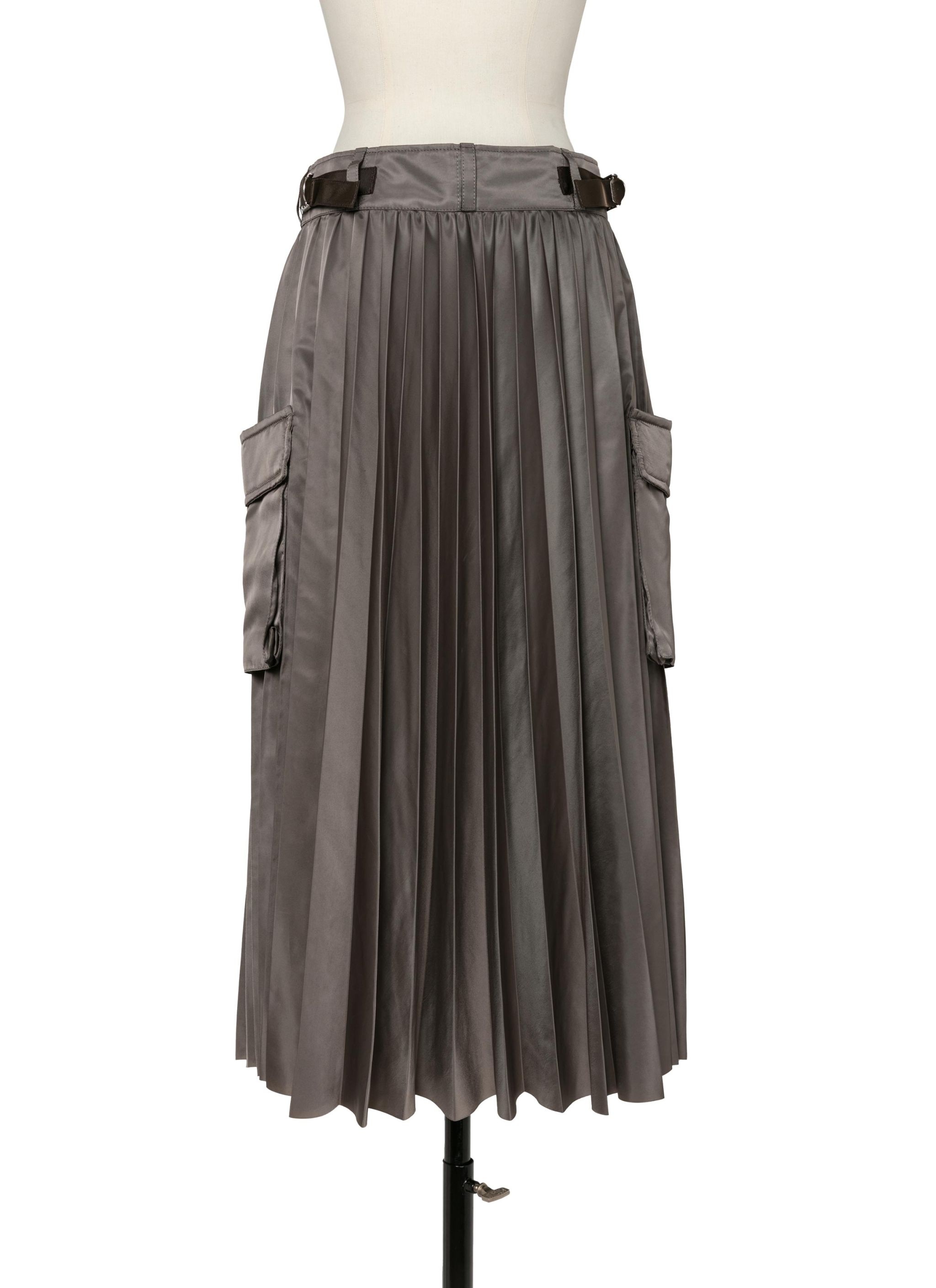 Nylon Twill Skirt - 3