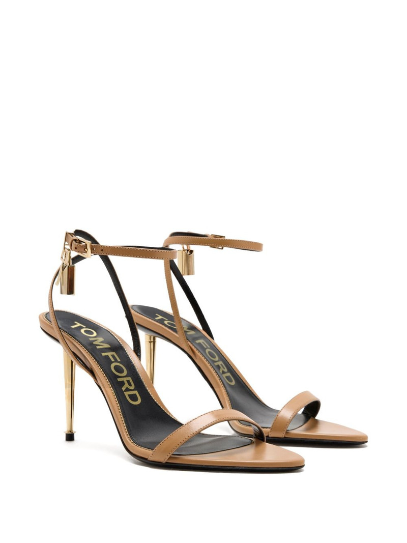 TOM FORD 85mm Padlock heeled pumps outlook