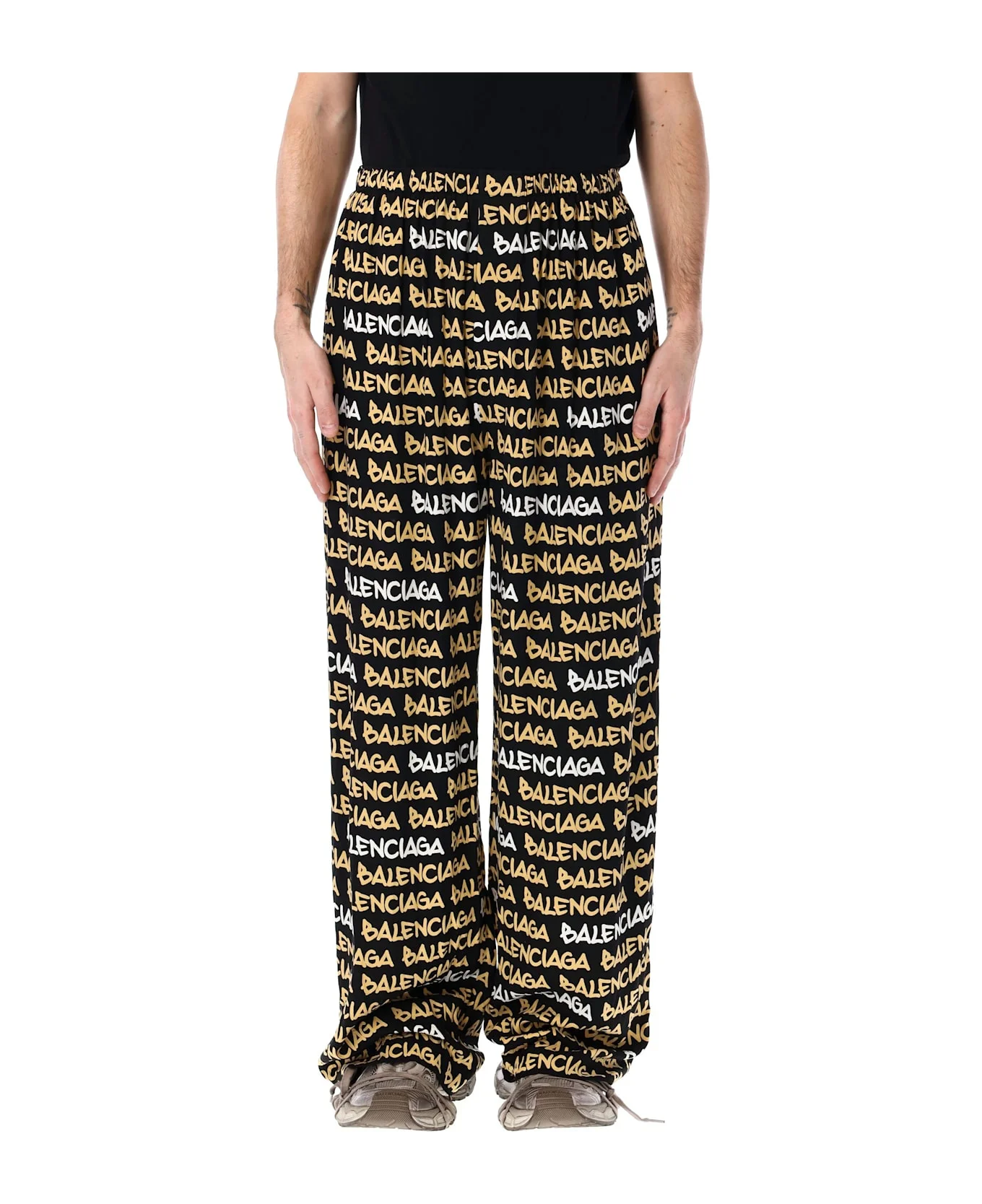 Allover Logo Pants - 1