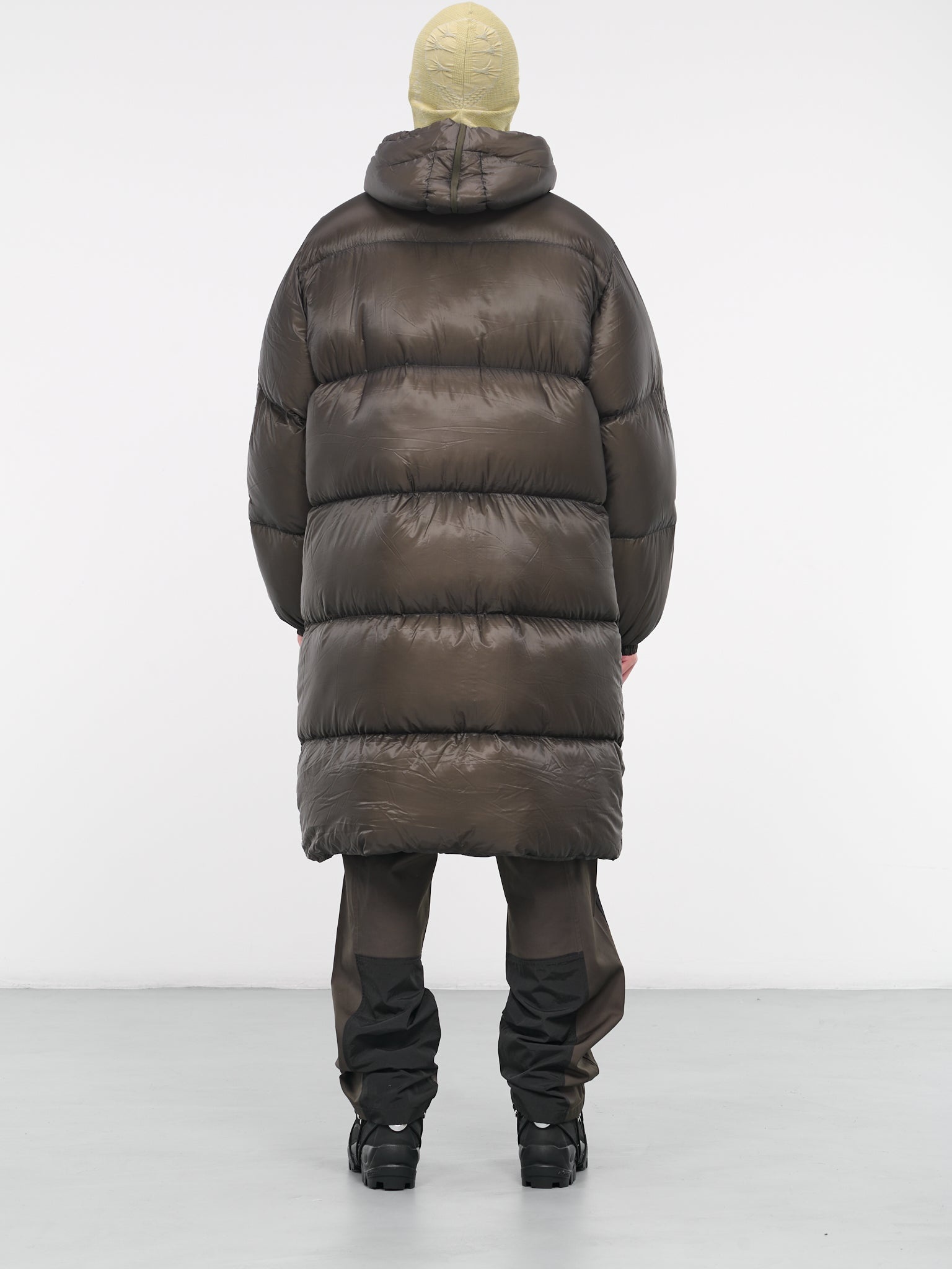 Heavy Long Down Coat - 3