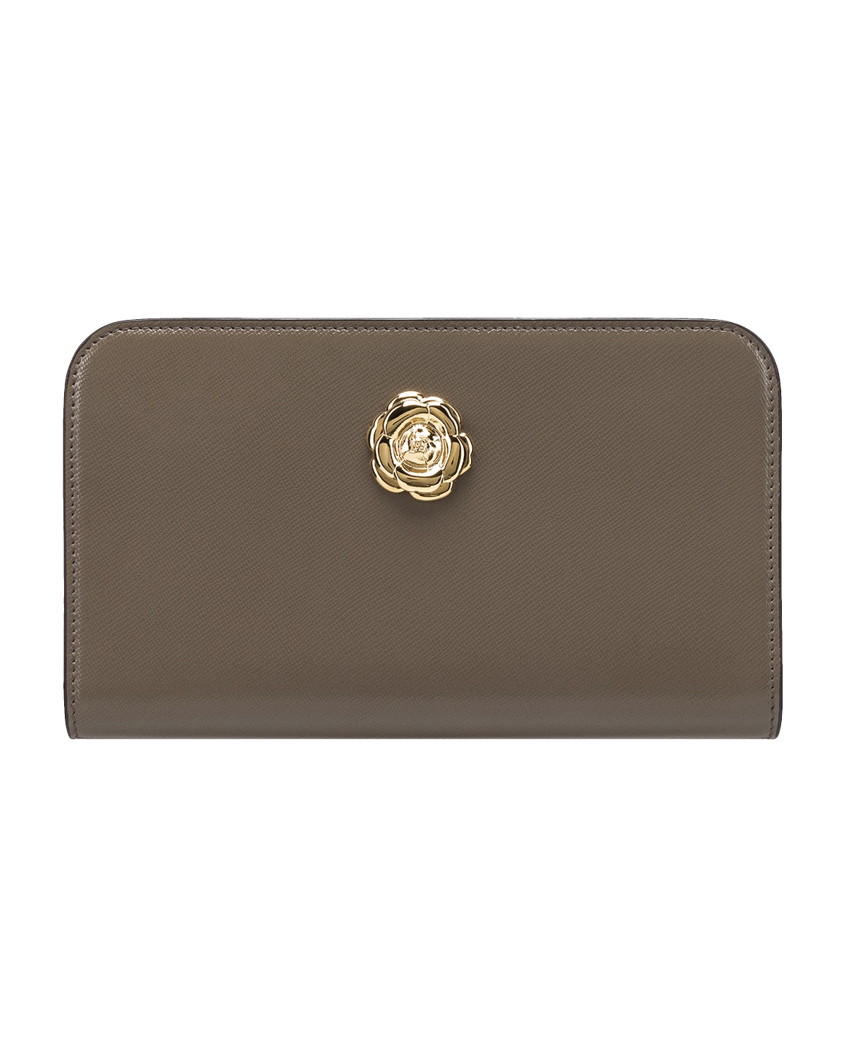 TAUPE TRAVEL WALLET - 1