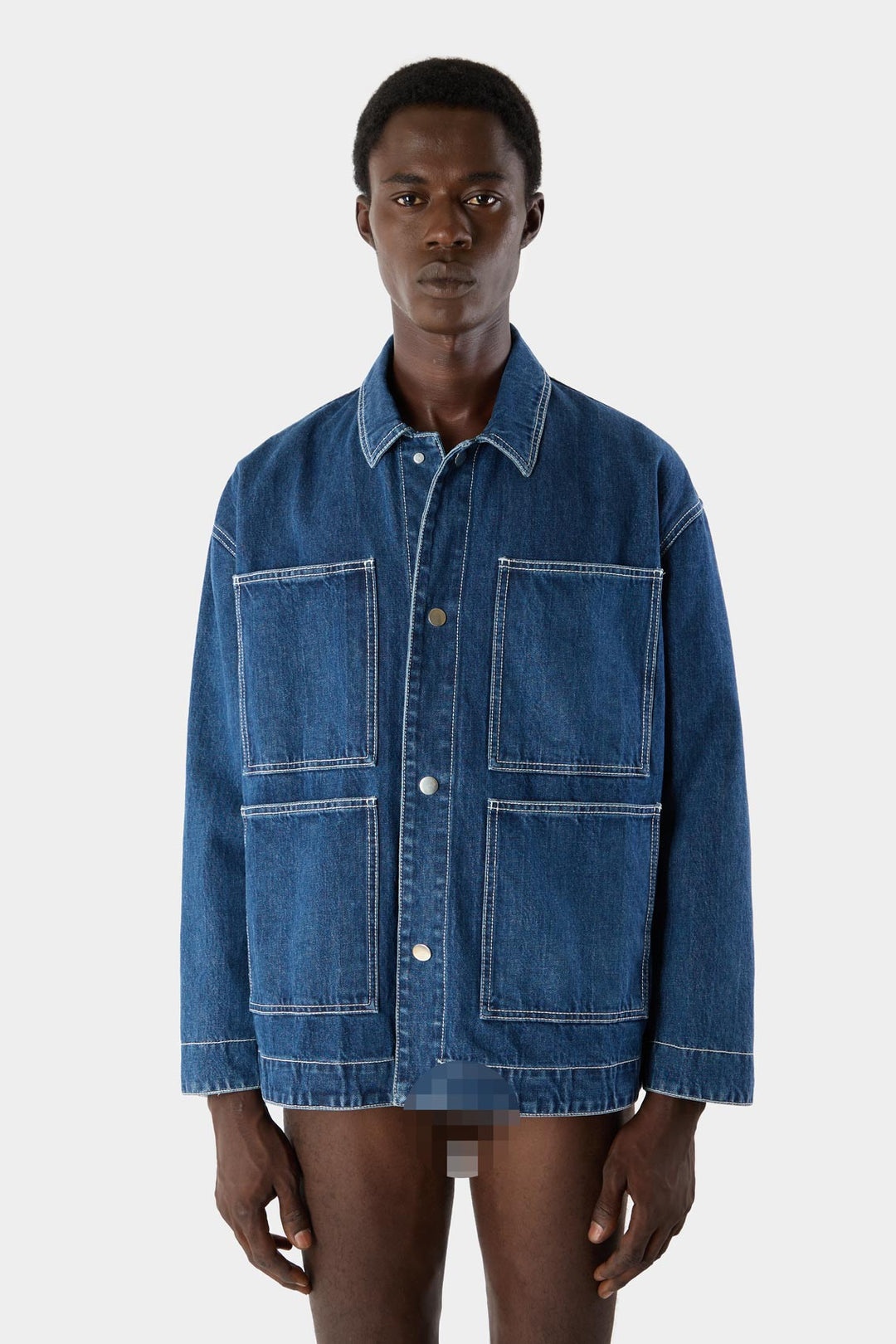 BELLIDENTRO JACKET / mid washed denim - 8