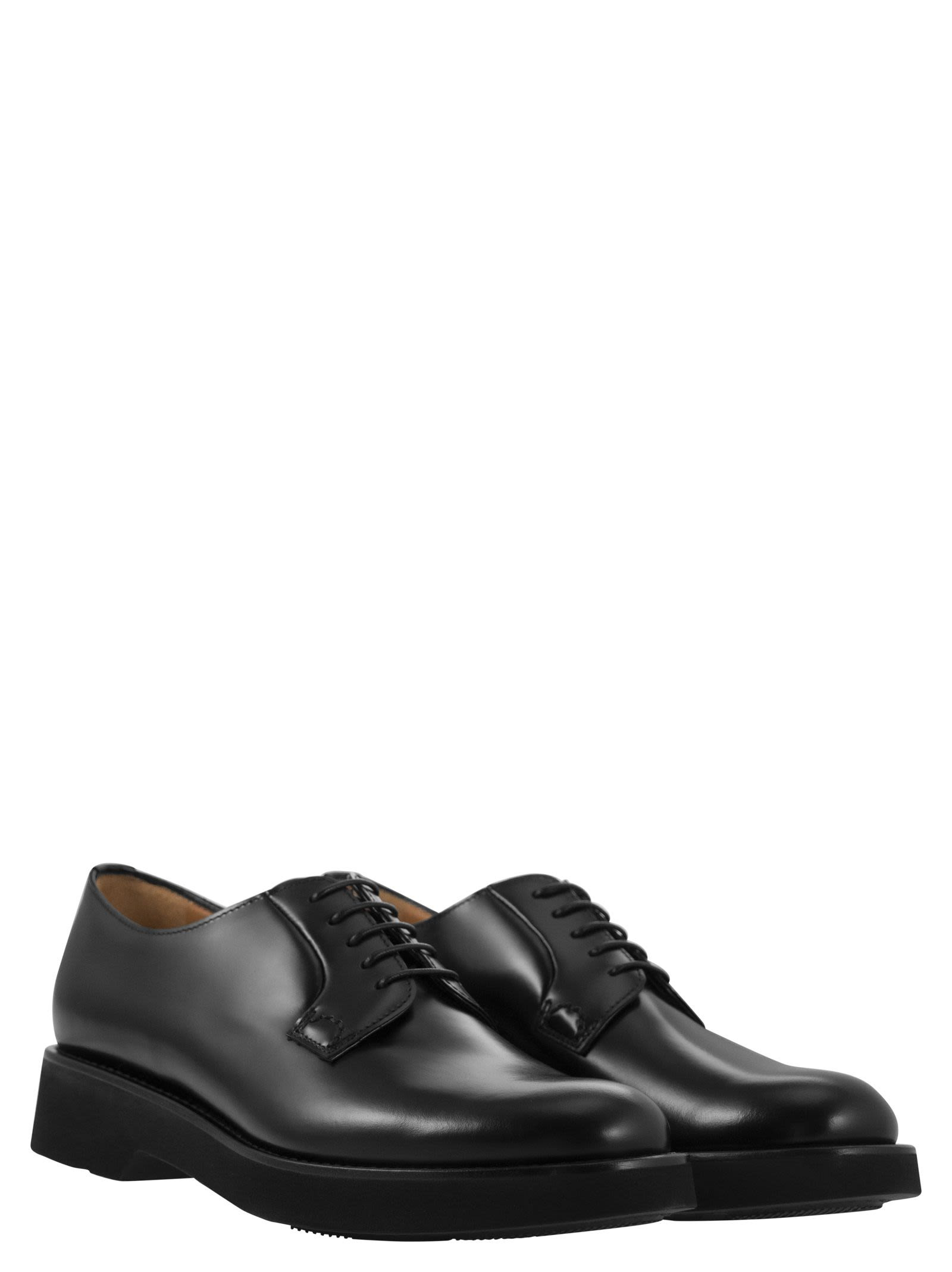 Church's Women Shannon L - Semi-Gloss Calfskin Leather Derby - 4