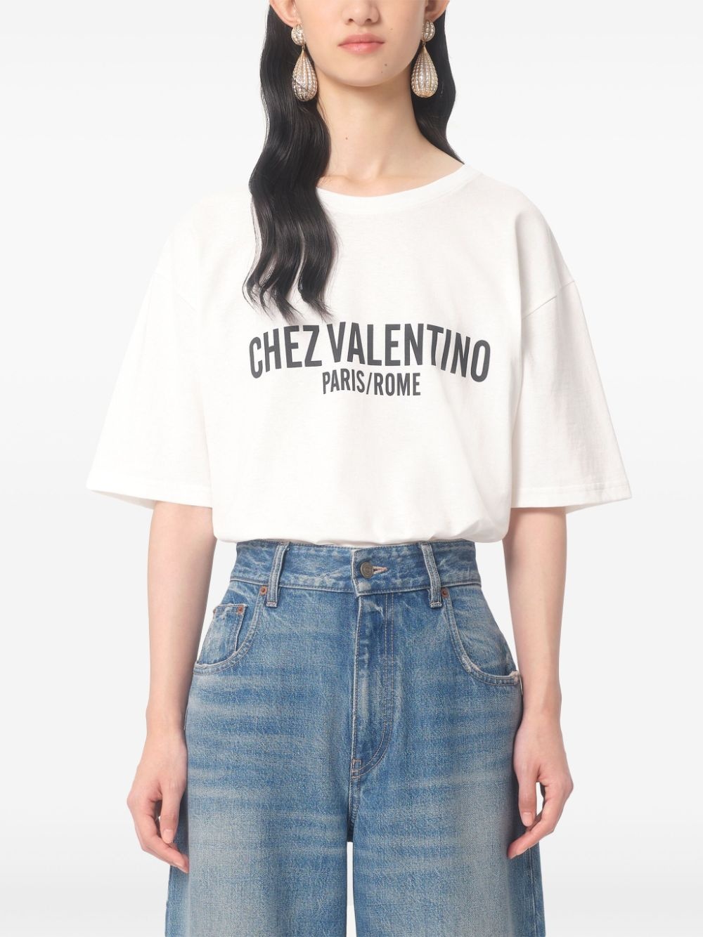 Valentino T-shirts and Polos White - 5