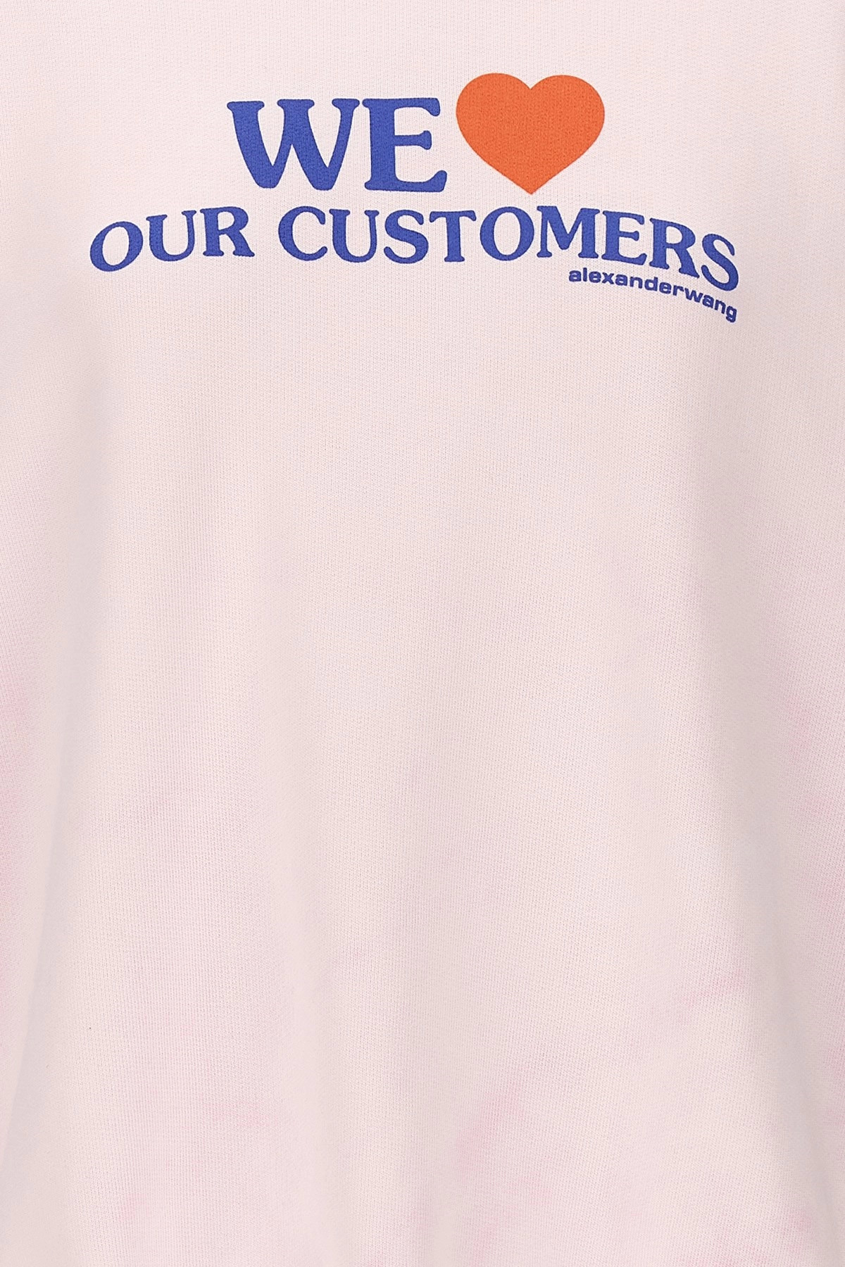'We Love Our Customers' sweatshirt - 5