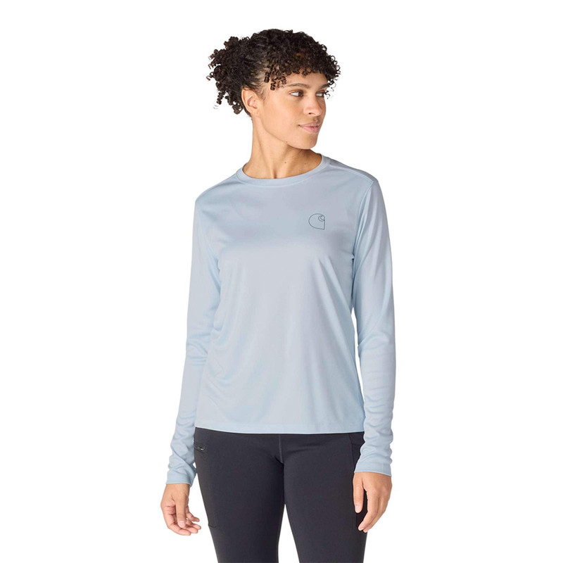 Women's Force Sun Defender™ Relaxed LS Logo T-Shirt 1