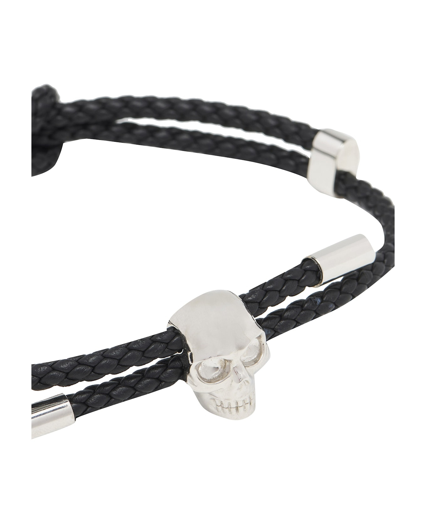 Leather Skull Bracelet - 2
