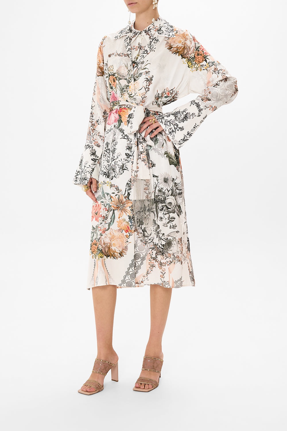 SPLIT CUFF SOFT COAT - 4