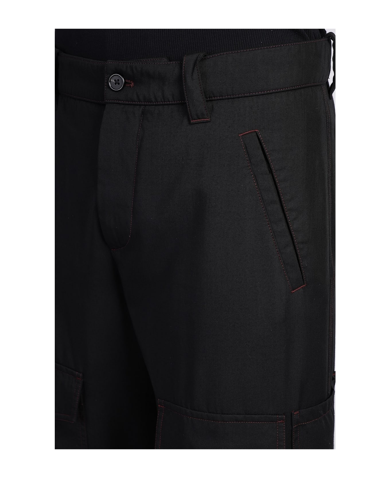 Pants In Black Wool - 5