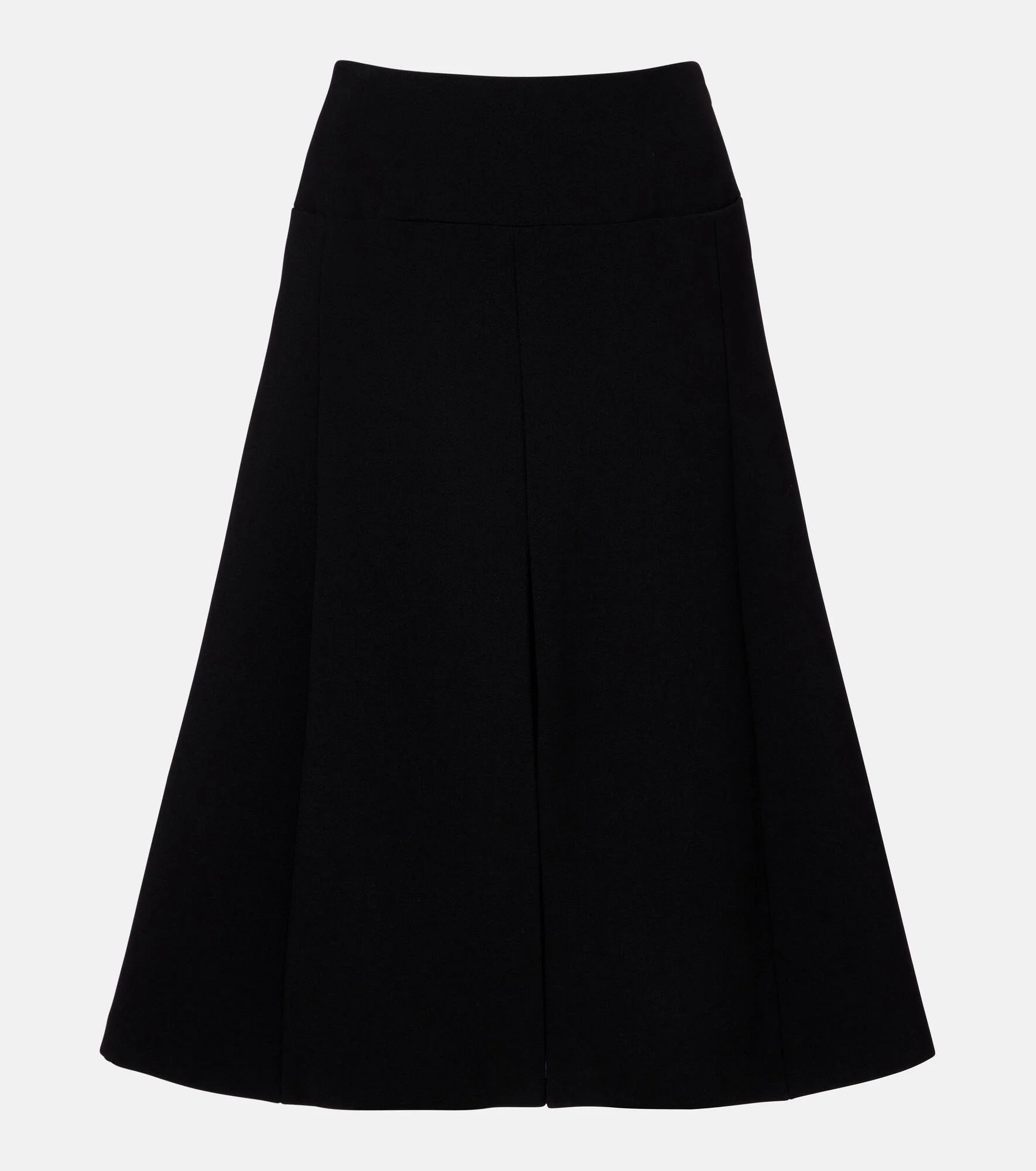 Pleated midi skirt - 1