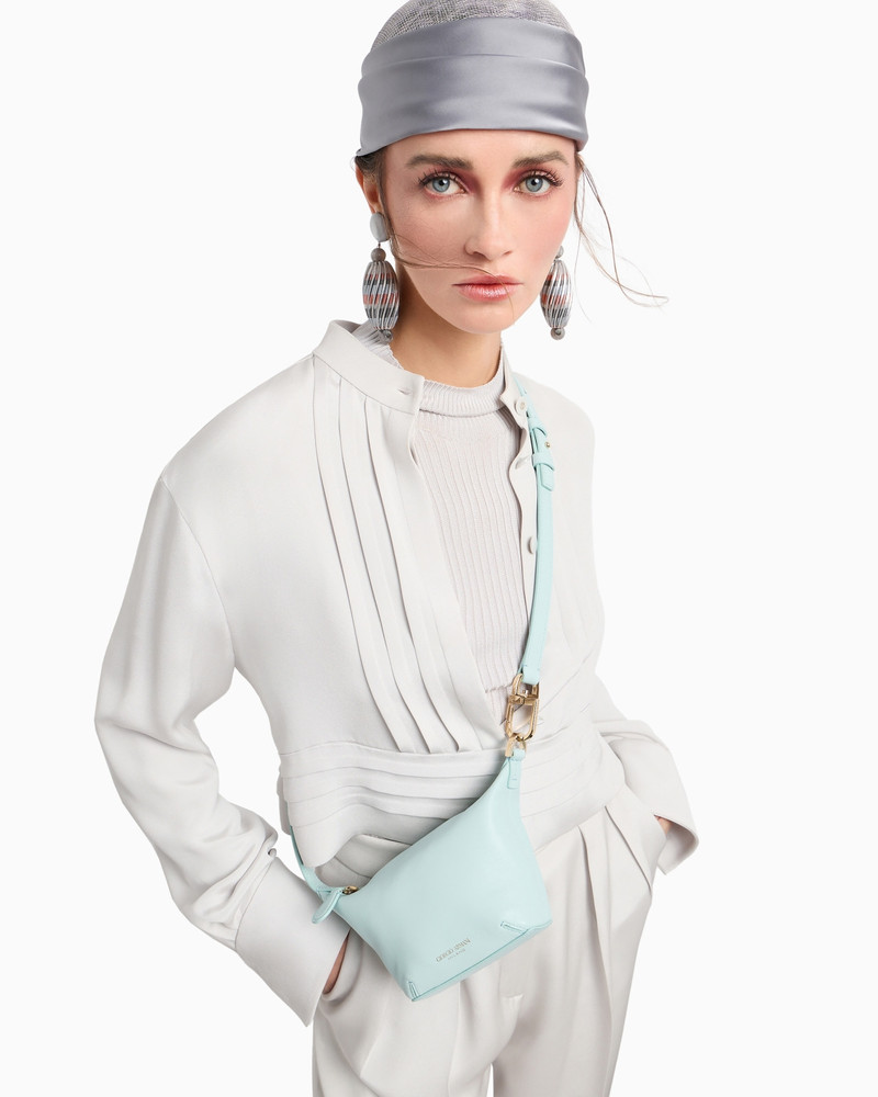 Mini la Prima Soft nappa-leather handbag 7