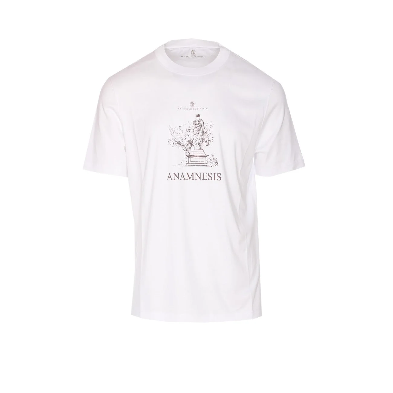 Brunello Cucinelli Men Anamnesis Print T-Shirt - 1