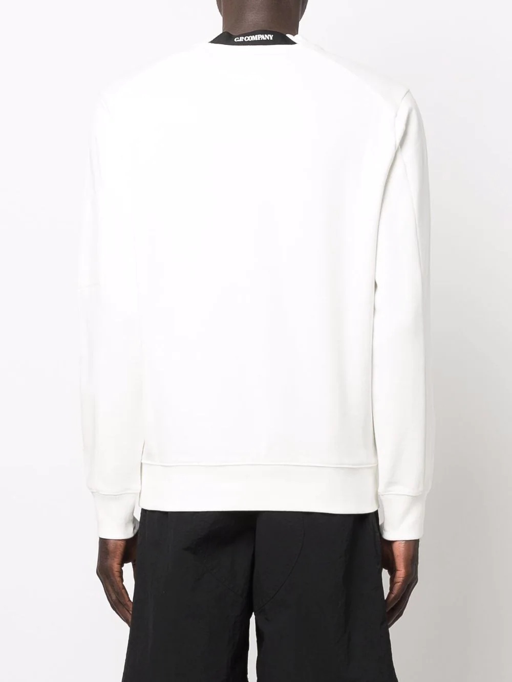 Lens-detail crewneck sweatshirt - 4