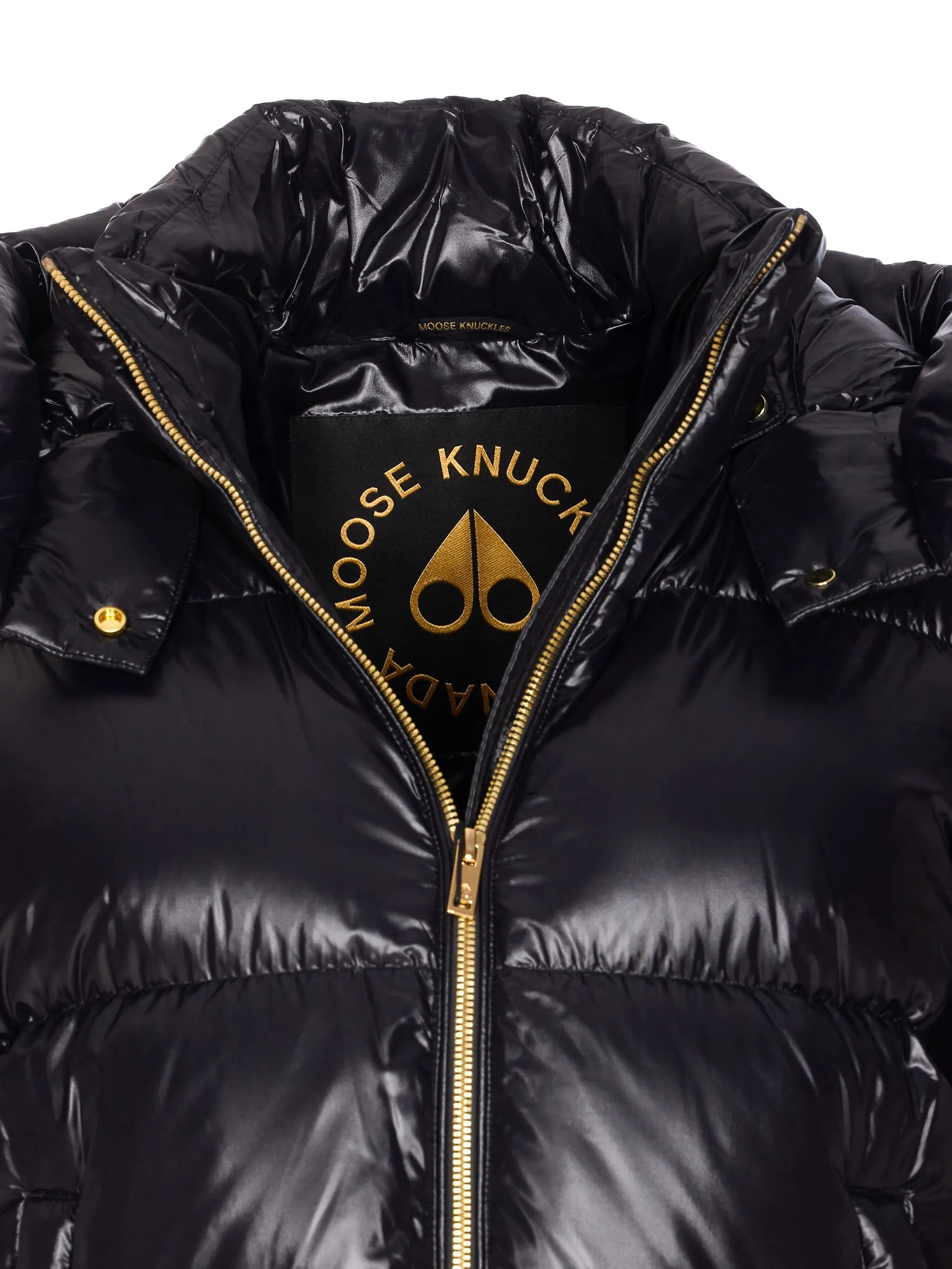 Moose Knuckles Padded Removable-hood Down Jacket - 4