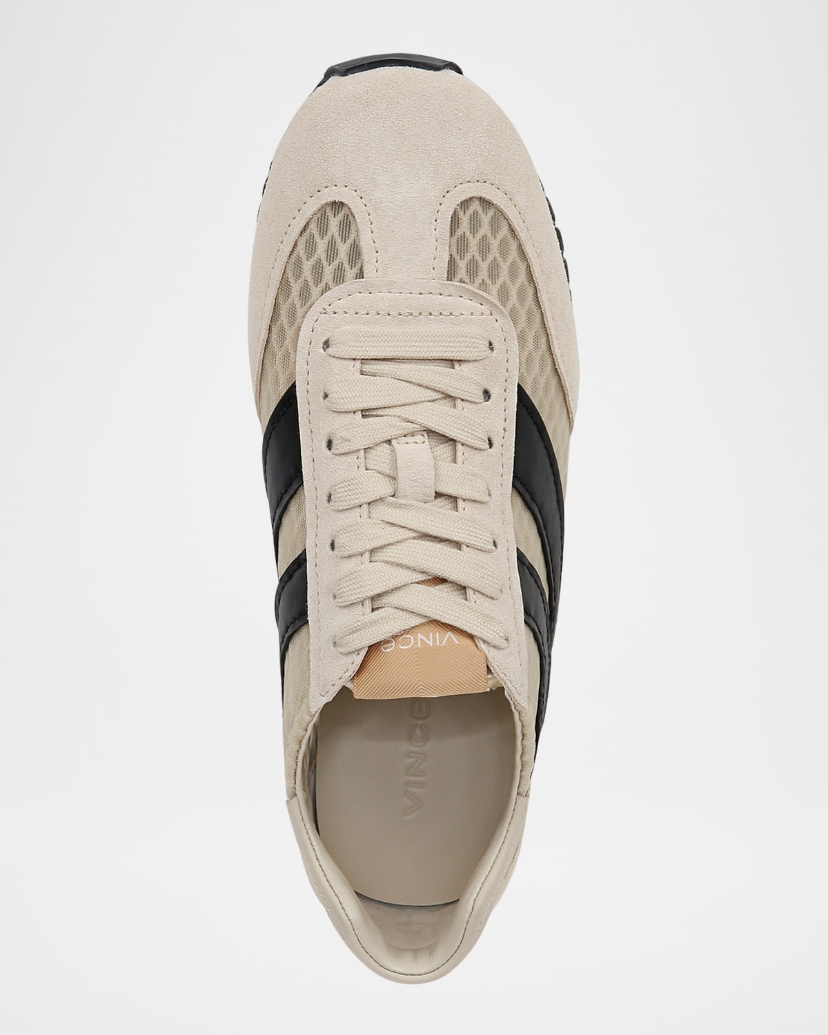 Oasis Net Leather Low-Top Sneakers - 6