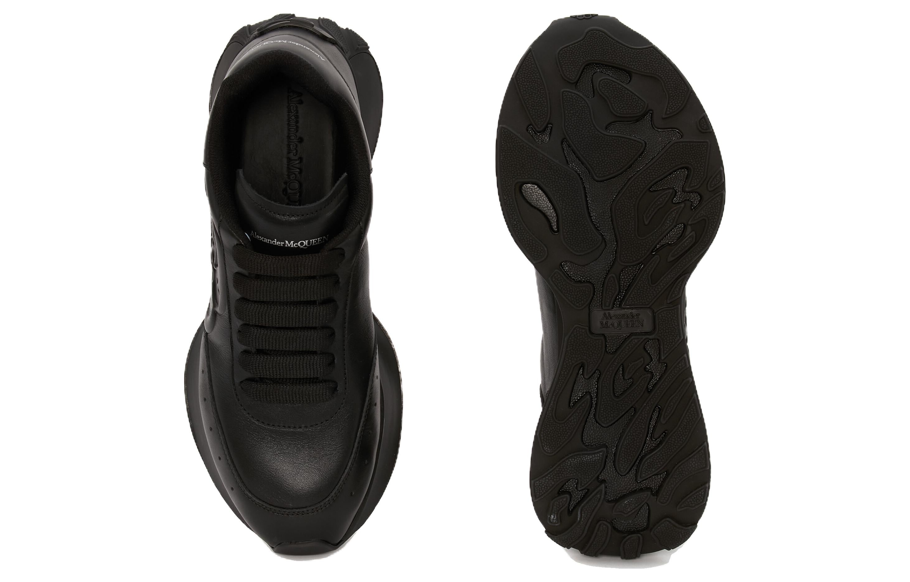 Alexander McQueen Sprint Runner 'Black' 688548WIC941000 - 4