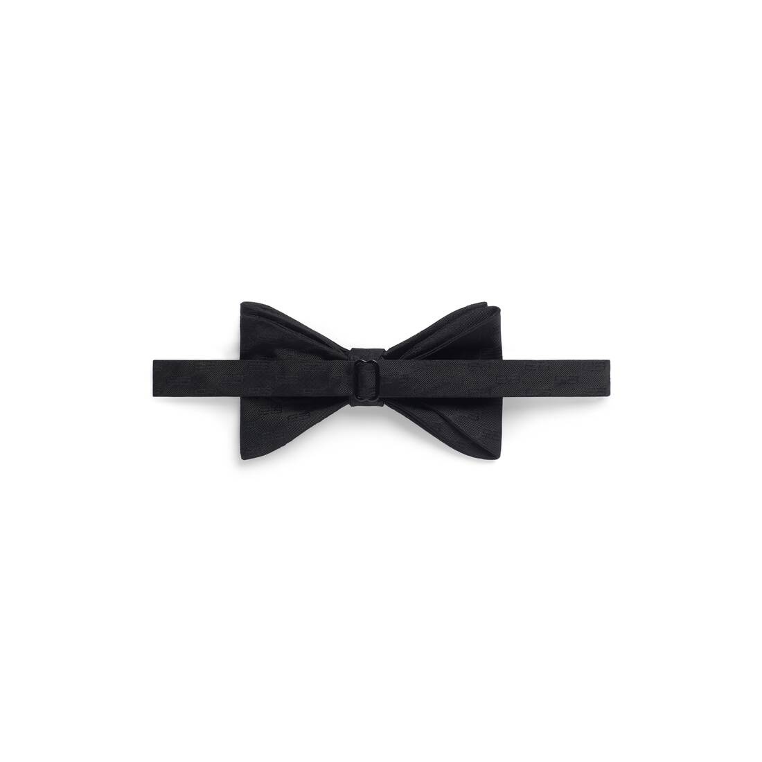 Men's Bb Monogram Evening Bow Tie in Black - 2