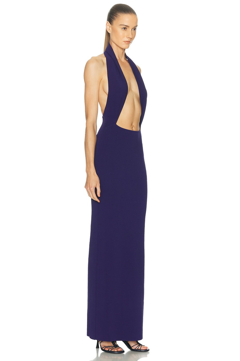 Slope Knit Halter Dress 2