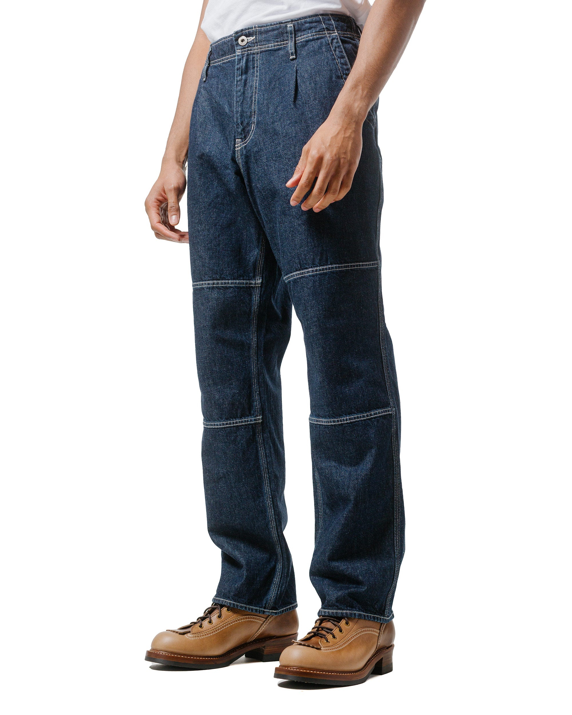 Worker Trousers Cotton 10oz Denim RW Indigo - 2