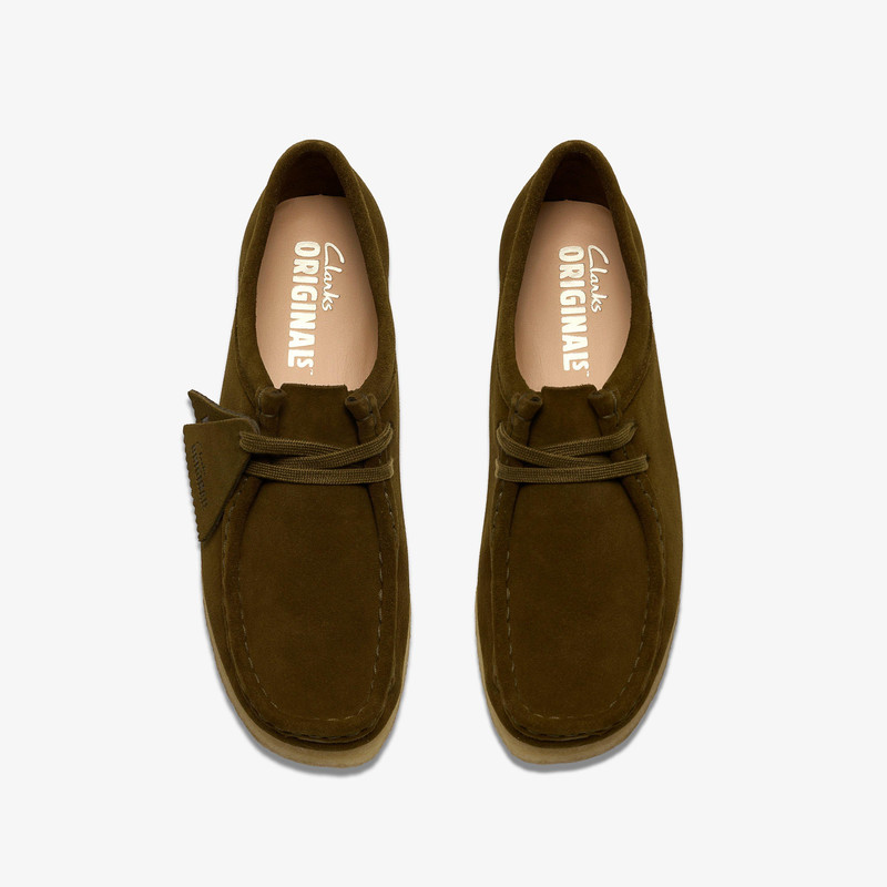 Wallabee Olive Suede 6