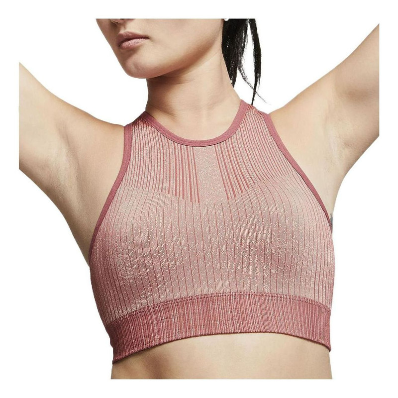 Nike (WMNS) Nike City Rdy Seamless Bra 'Burgundy' BQ7140-661 outlook