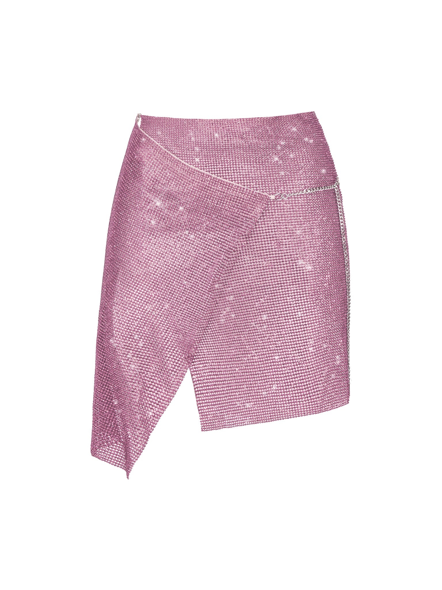 RHINESTONED WINONA SKIRT IN COSMO - 1