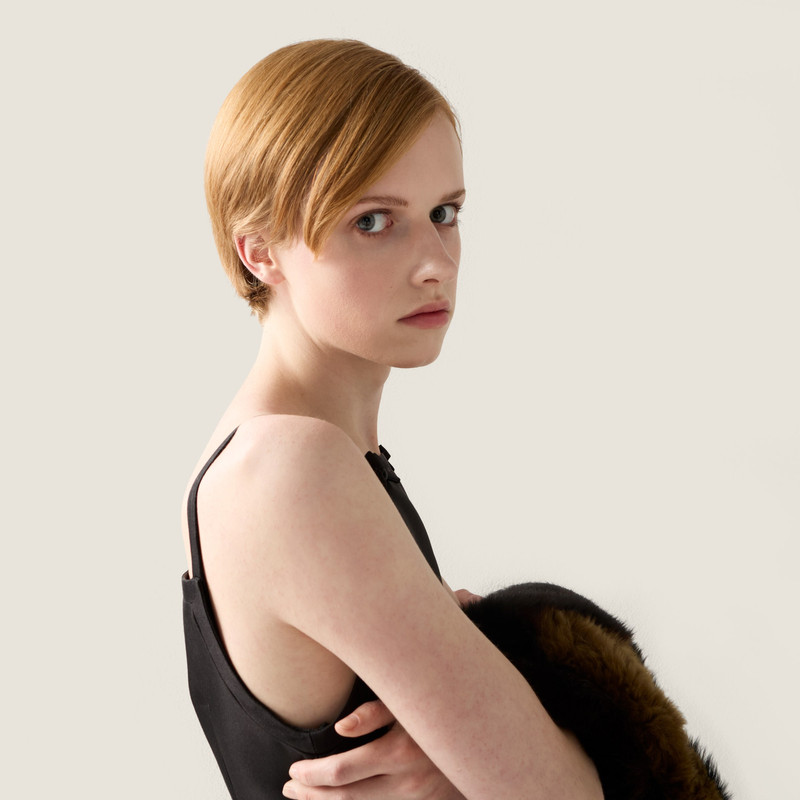 Silk and wool mini-dress 5