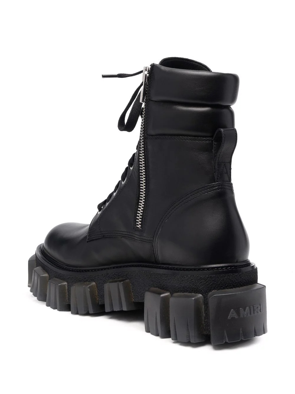 chunky-sole combat boots - 3