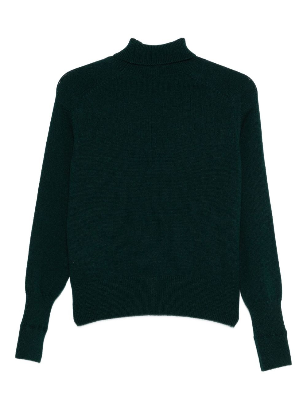 high-neck wool jumper - 2