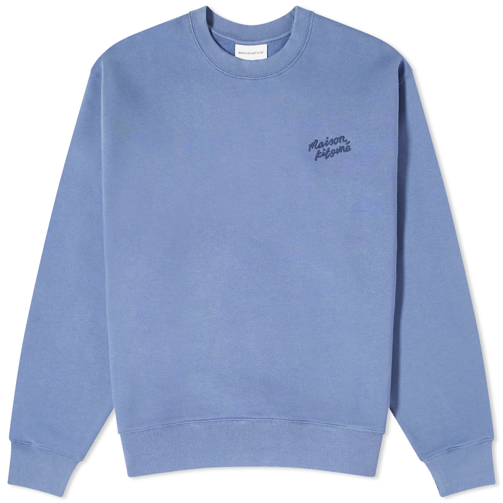 【送料&関税込】Maison KitsunAC handwriting Crew Neck Sweats MAISON KITSUNE HANDWRITING COMFORT SWEATSHIRT | Maison Kitsuné