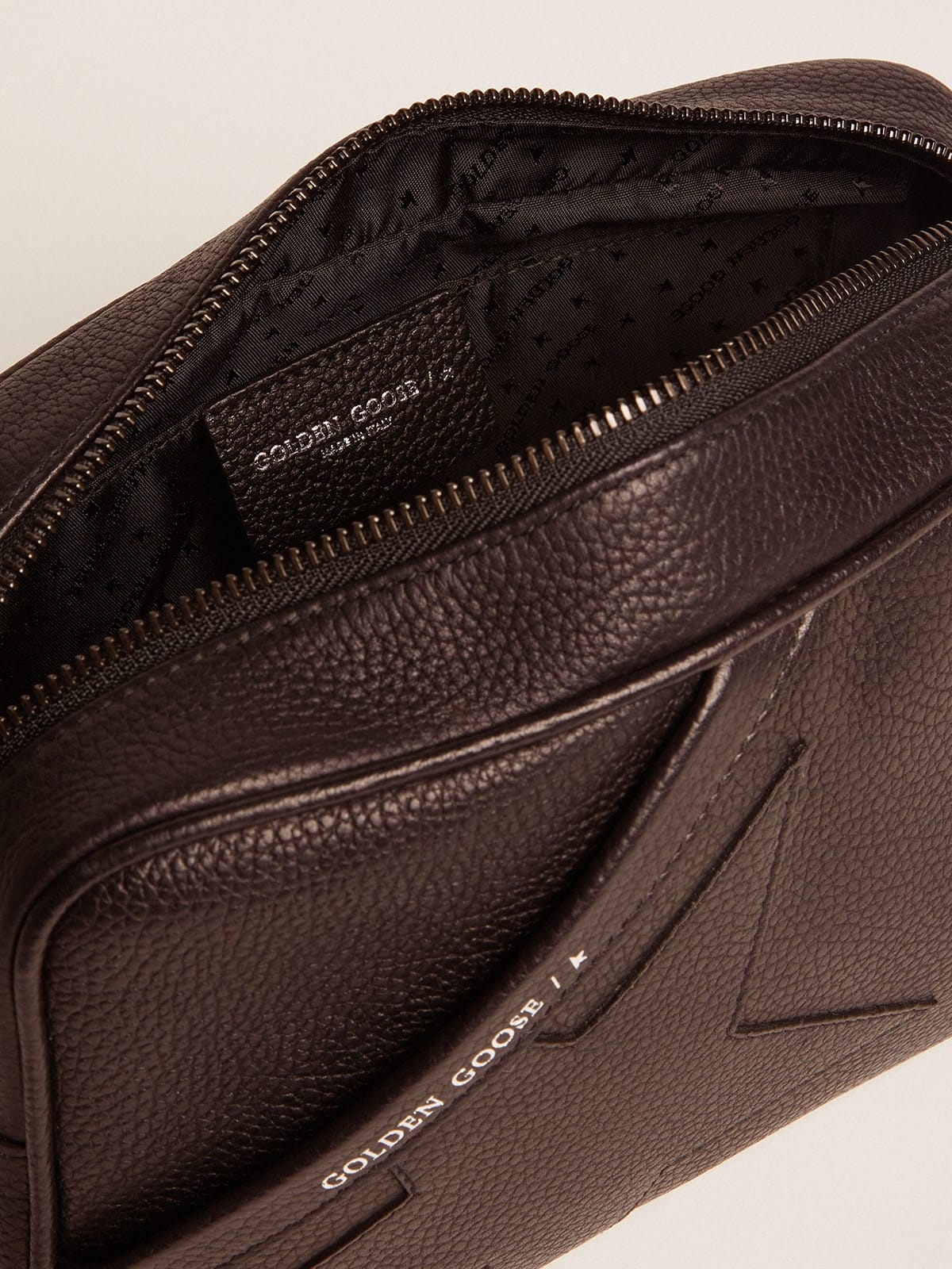 Women's Star bag in black leather - 4