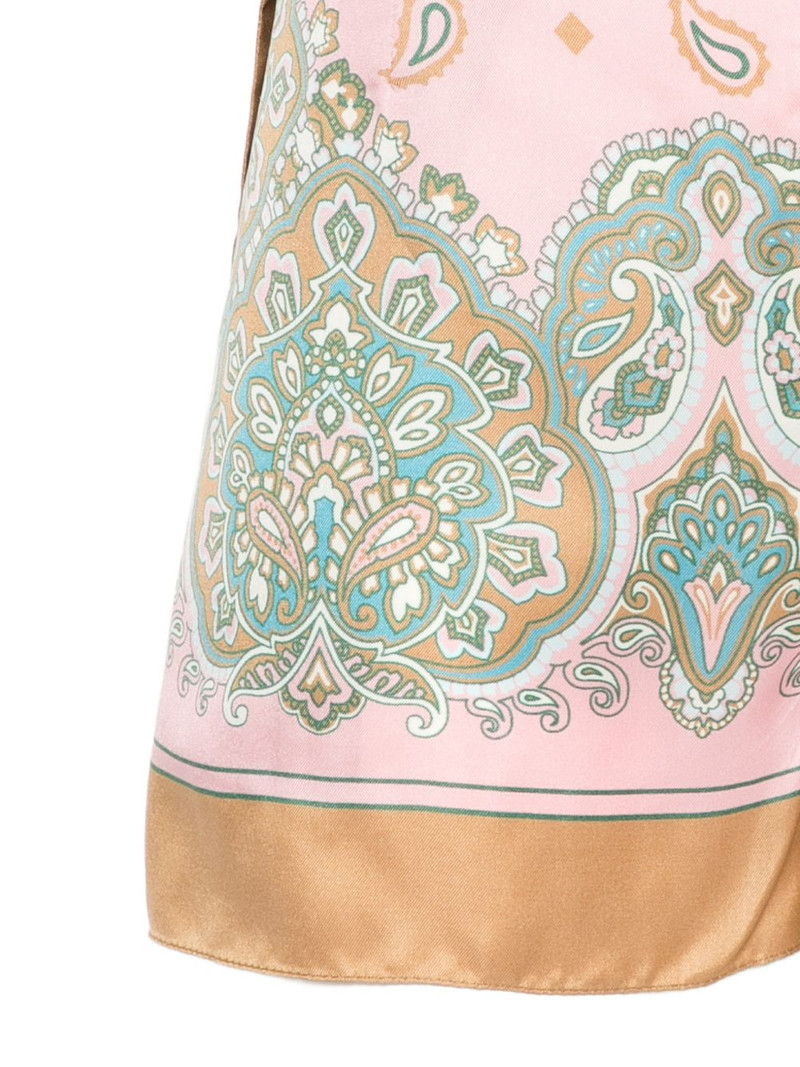 Merengue paisley-print tie-waist pareo 3