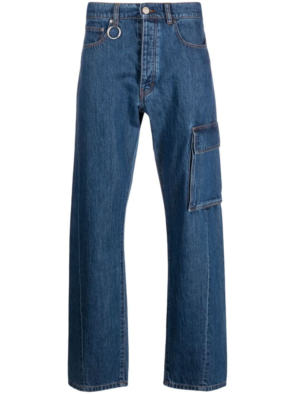 Surface mid-rise straight-leg jeans - 1