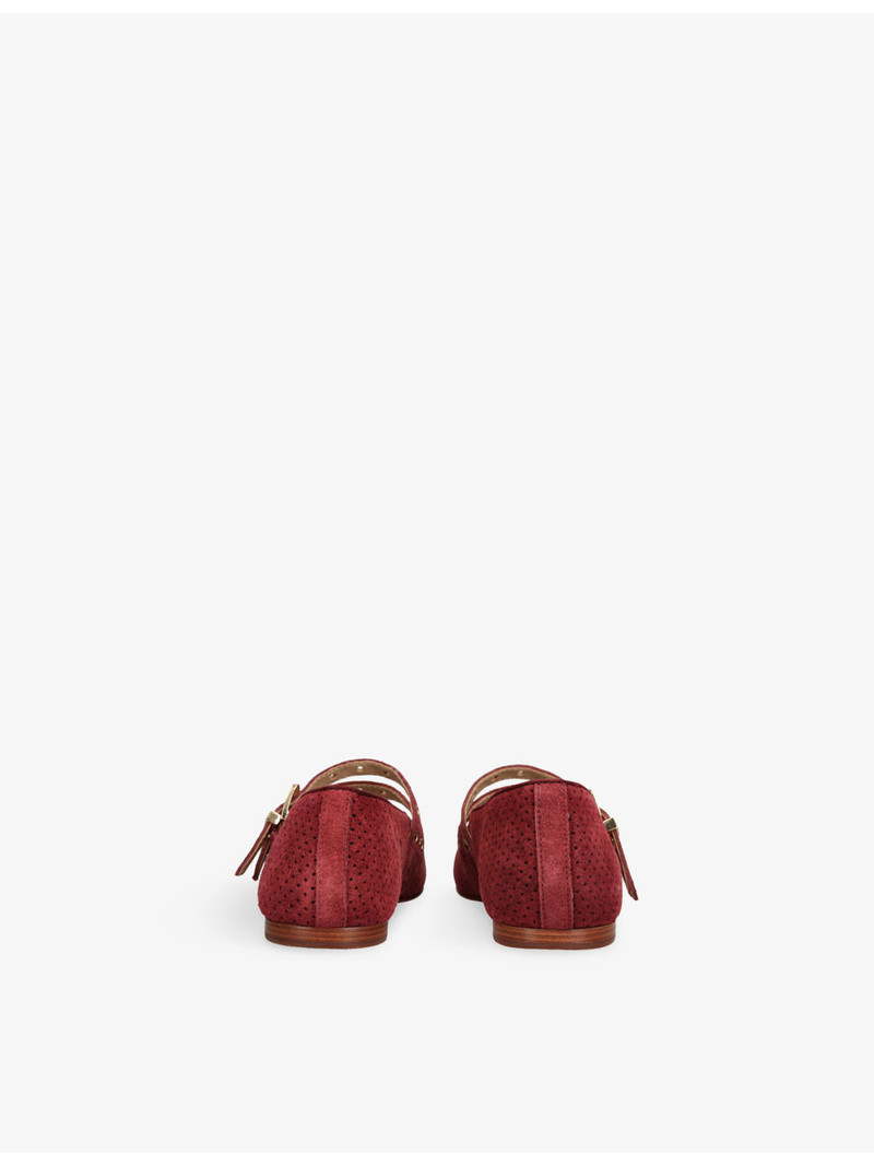dolce vita Baylee Grommet Suede Ballet Flats outlook
